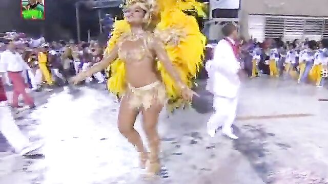 Topless Brazilian beauties celebrate Carnaval in Rio de Janeiro