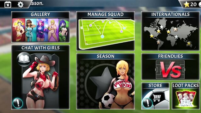 Hentai Action with Lew League Soccer Players