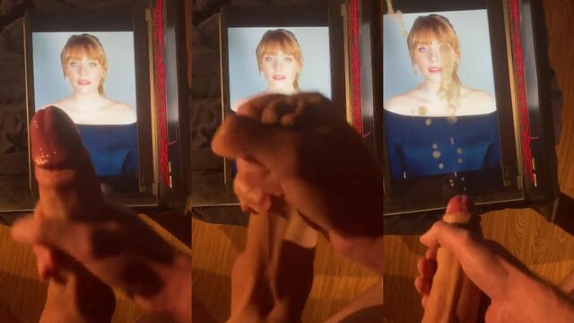 A tribute to famous actors with a cumshot ending, inspired by celebrity leaks