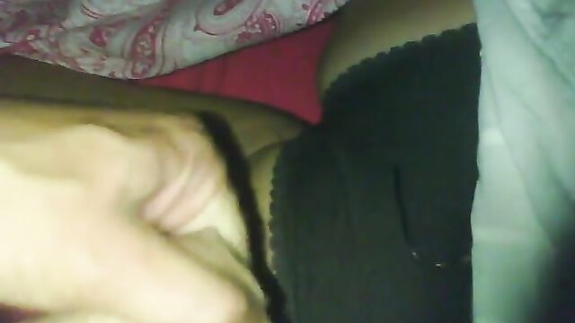 Spy voyeur catches hot MILF in a steamy dormita session