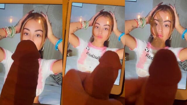 Latina beauty Malu Travejo gets a cum tribute