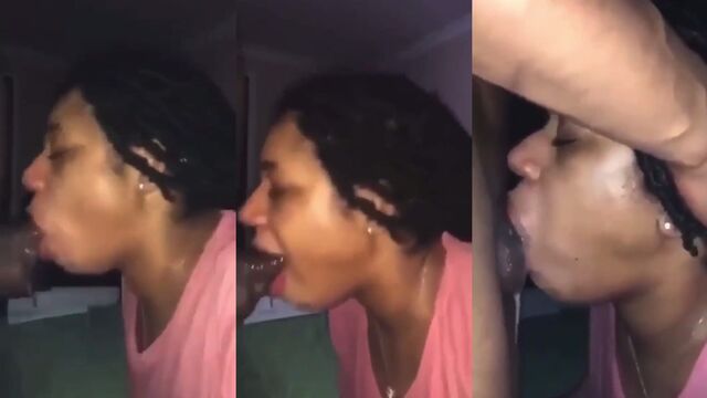 Bentlee delivers a hard throat fuck with no gag reflex in this hot video