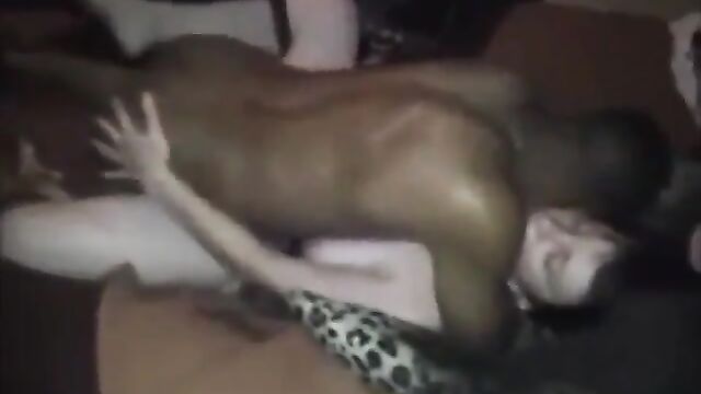 Hotwife gets creampied by BBC in a steamy cuckold session