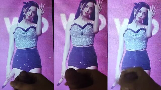 Blackpink’s Lisa and Jisoo give their cumtributes in a steamy K-pop scene