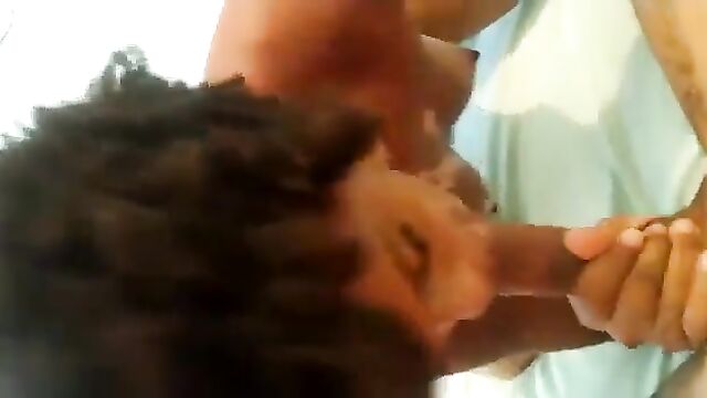 Natalia ex-BBB Mulata Goatosa enjoying herself