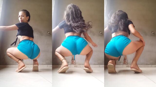 A super hot twerk video with a sexy dance performance