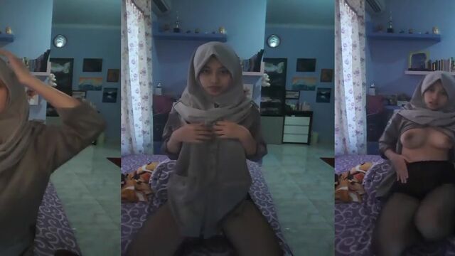 Indonesian Chindo beauty gets her boobs filled with cum