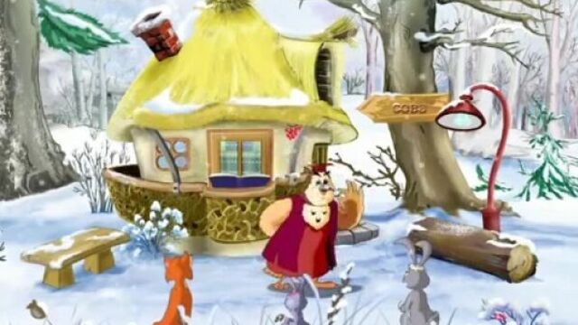 Развивающие мультфильмы Совы - Времена года Серия - Февраль