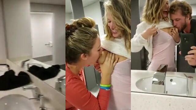 A super sexy girl shows her ass and boobs in this hot video