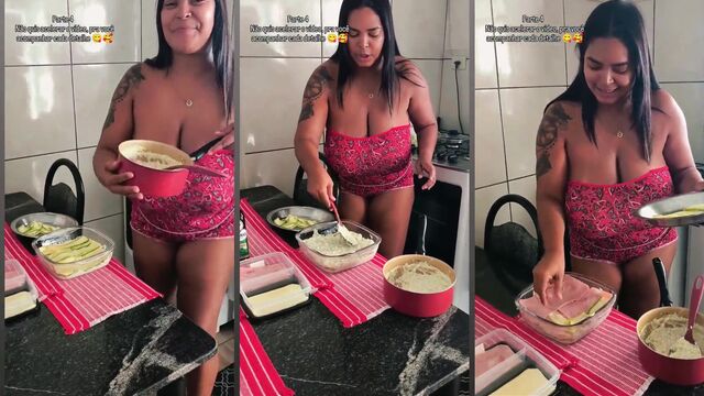 A fat black whore got her huge boobs exposed on Instagram