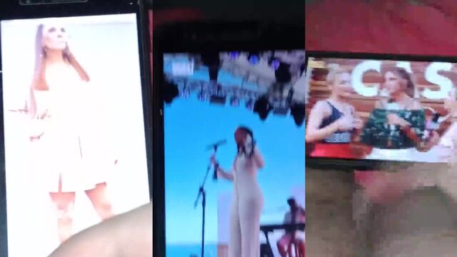 Famosa cantora Claudia Leitte does a hot tributo to her loira gostosa esposa
