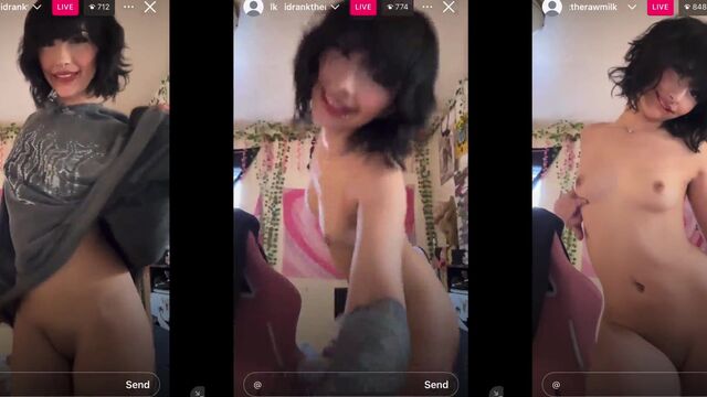 A shy girl named Skinny Miya is featured on Instagram