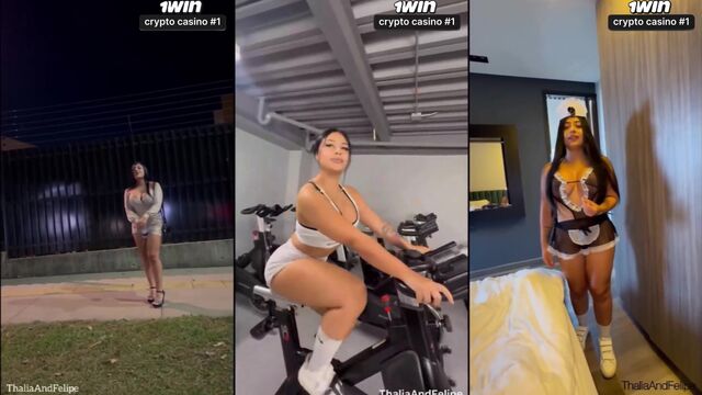 A Russian girl with a huge ass is getting fucked hard in Mexico