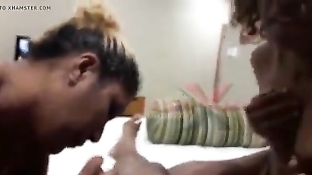 Finger-fucking, pussy licking, and tit sucking with a naughty tinkerbell