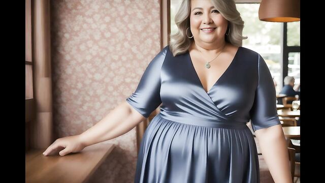 Mature BBW GILF enjoys getting fucked doggystyle by her amateur husband