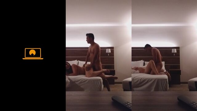 Latina milf gets fucked by Mexican guy in hotel room