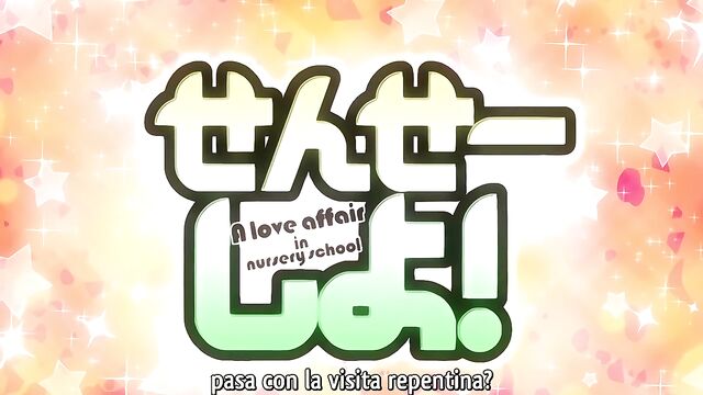 A young woman experiences her first time with a guy in this captivating hentai sub esp video
