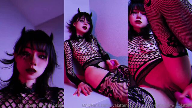 Asian OnlyFans girl gets fucked hard, gripping sheets in POV
