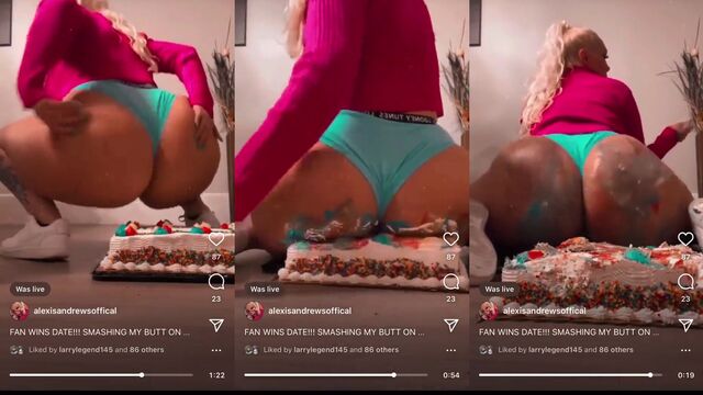 Boujee Betti backing it up with twerking moves