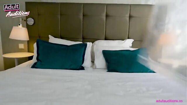 Charlotte’s first casting porn audition, a debut to remember!