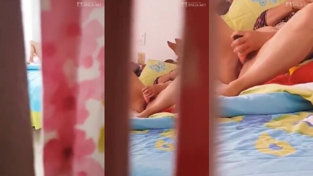 Two Latin girls were caught with their panties off while they were out