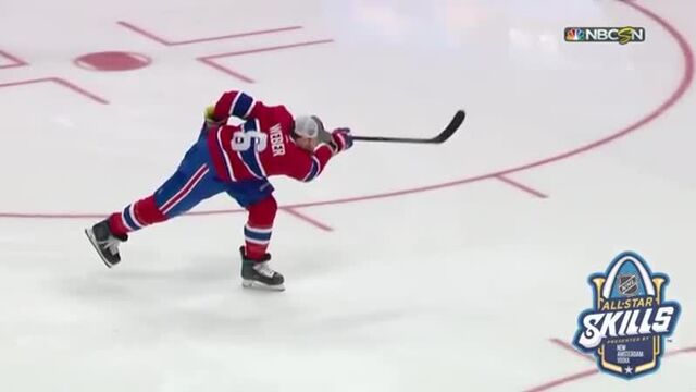 Ши Уэбер обладатель самого мощного броска на последнем матче звёзд в НХЛ