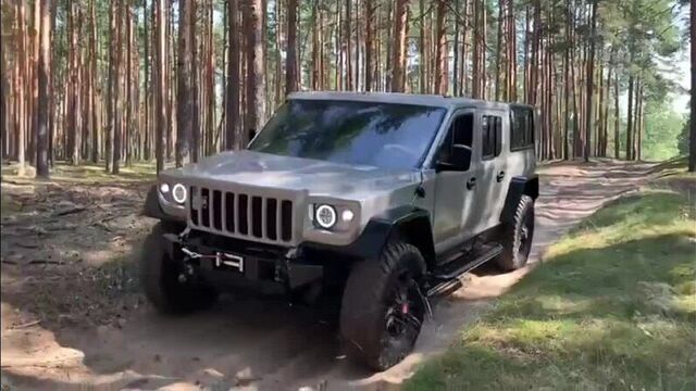 ВПК Стрела - новый российский внедорожник на MAXXIS RAZR MT