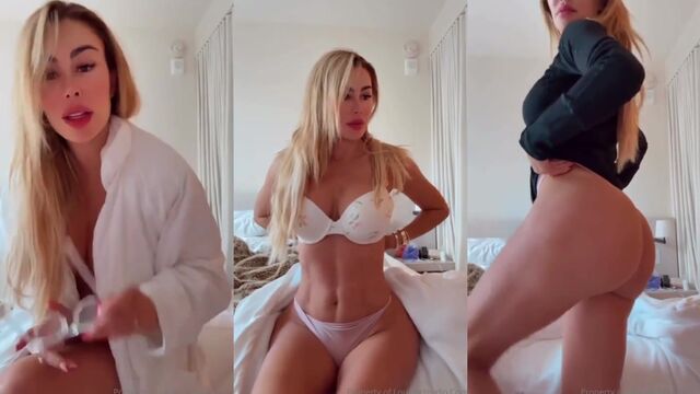 Hot and sexy Mexican MILF Ninel Conde shows her huge ass