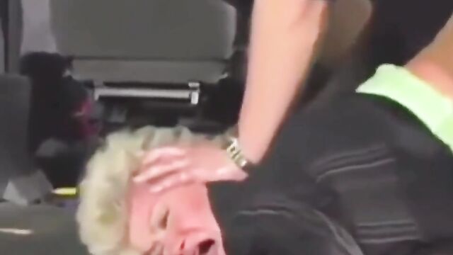 Hot mature gilf gets banged by a young driver