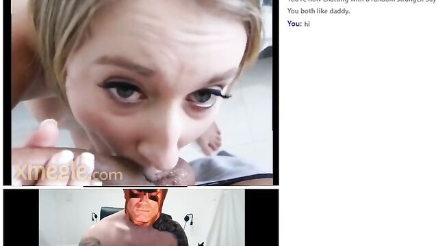 Latina sluts showcase their deep throat blowjob skills