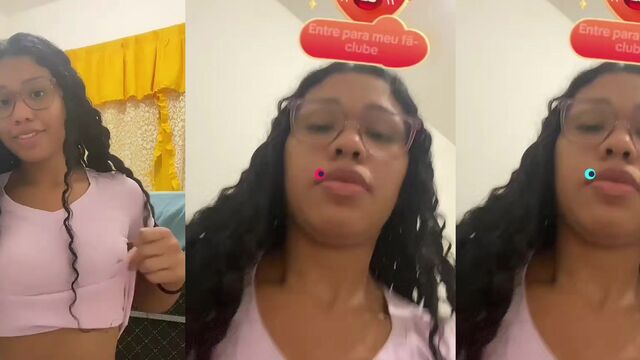 A cute babydoll got safada and fucked on TikTok live