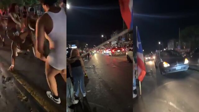 Two sexy lesbians are fighting in the bathroom of a car