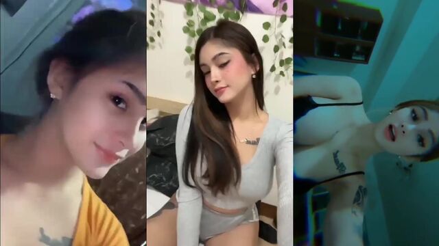 Asian Tiktoker Adiana4u gets fucked hard by her fans in UHD4K