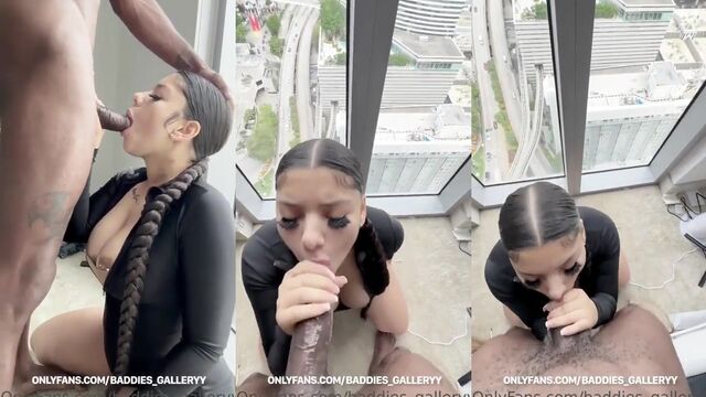 A chubby beauty with an amazing ass gets fucked by BBC