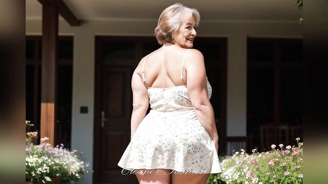 Mature BBW GILF gets fucked doggystyle - Real amateur couple having sex, homemade video - wife gets