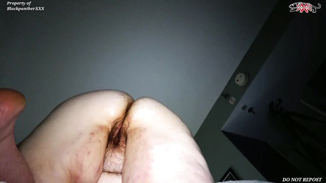 Busty BBW enjoys intense anal sex with a strong cock