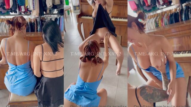 A fat Latina woman has sex with her boyfriend in an intimate video