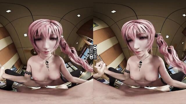 VR Hentai Sex Gameplay All Armchair Scenes Fallen Doll POV 3D 360 Virtual