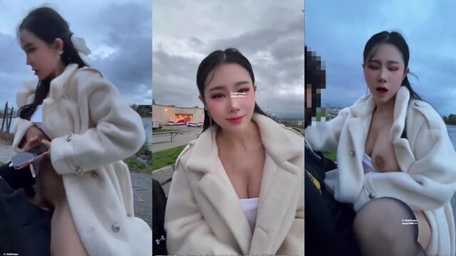 Asian couple tries passionate sex right in the public toilet, full of wild energy!