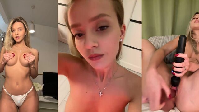 Busty MILF shows off her huge boobs and gets fucked hard
