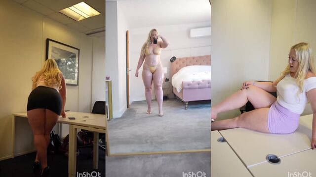 Thick PAWG gets her pussy railed by BBC until he finishes