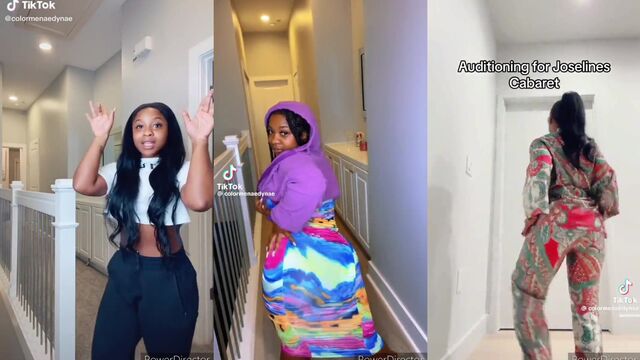 Reginae Carter shows off her thick ebony booty twerking skills