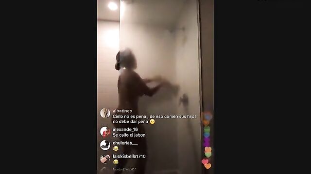 I ride my big dildo very hard and shake my big Venezuelan ass