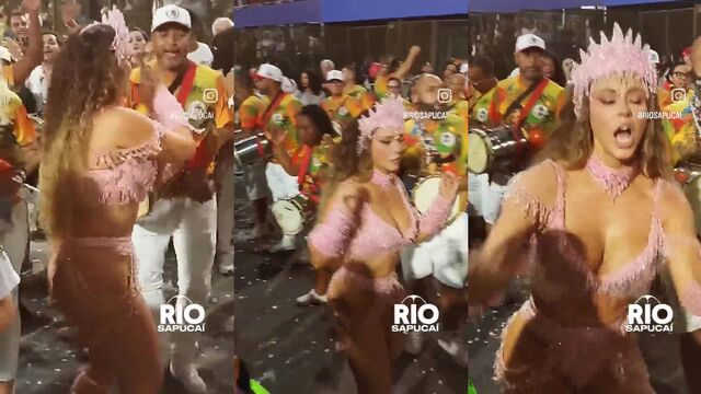 Hot atriz Wanessa Boyer fucked after Carnaval