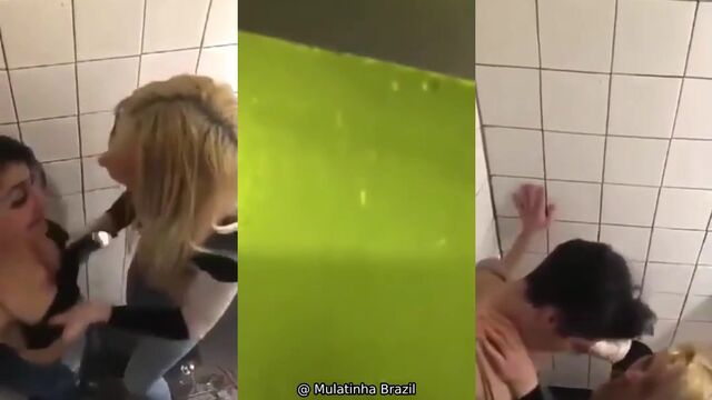Spying on girls in the bathroom is super exciting