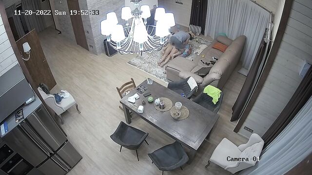 The couple is being exposed on the IP cam