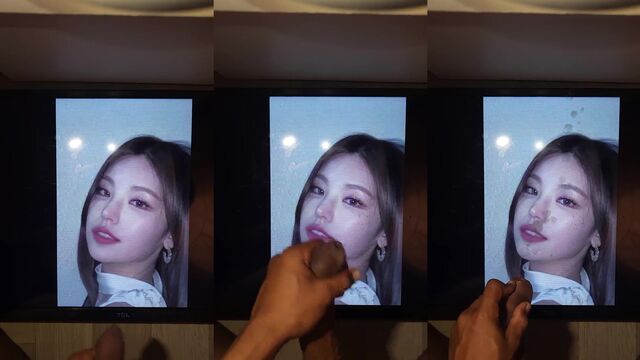 K-pop ITZY members Ryujin and Yeji in hot action