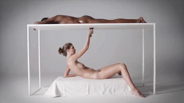The art of erotic caresses with Charlotta Hegre