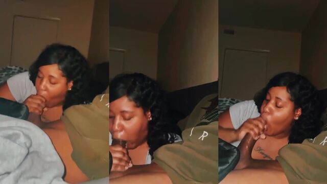 Black BBW gets her pussy and ass wet with intense action