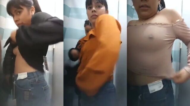 Spy captures yes in the changing room of the vestido